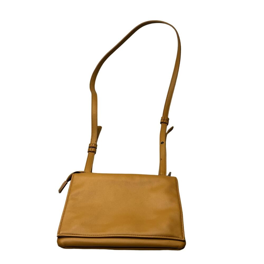 FOREVER 21 Mustard Yellow Crossbody Purse Adjustable Straps